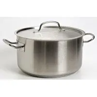 Lacor Edelstahl koch schmorpfanne 36cm + deckel 50037