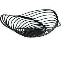 Alessi Obstkorb Trinity Basket Black