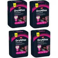 DryNites Saugfähige Windelhöschen Für Mädchen 64 Einheiten