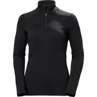 Helly Hansen Lifa Merino Midweight 1/2 Zip, Damen, schwarz