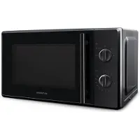 Inventum MN205SB - Freistehende Solo-Mikrowelle - 20 Liter - 700 Watt - Schwarz