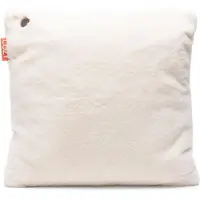 Bodi-Tek Kuscheliges Wärmekissen | Una | Langlebig & Kabellos | Infrarot | 45x45 cm | Creme | Teddy | Große Batterie