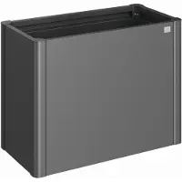 Biohort 65012, 340 l, Rechteck, Grau, Aluminium, Galvanisiertes Stahl, Gemüsebeet