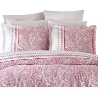 L'essentiel Maison , Adal- PRL6241, Rosa,Weiß, Bettdecken, 100% Baumwolle ranforce