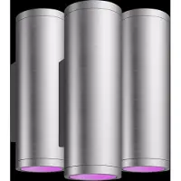 Philips Hue Appear Wandleuchte White & Color - Edelstahl 3er-Pack