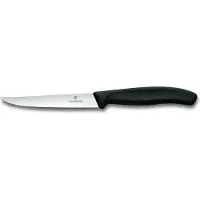 Victorinox Swiss Classic Steakmesser-Set, gerade Klinge, 11 cm, 6-teilig, schwarz, in Box