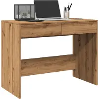 vidaXL Schreibtisch Artisan-Eiche 101x50x76,5 cm Holzwerkstoff