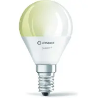 Ledvance 00217491, Intelligente Glühbirne, Edelstahl, Weiß, WLAN, E14, Warmweiß, 5 W