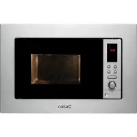 CATA MC 20 D, Integriert, 20 l, 800 W, Eingebautes Display, Tasten, Drehregler, Edelstahl