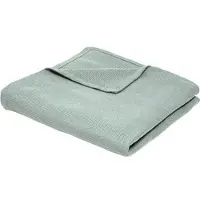 TODAY Wirfdecken Jeté de Lit Nid d'Abeille 150/200 Coton Essential Celadon damen