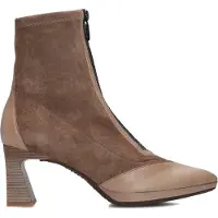 Hispanitas für Damen. HI254186 Atlanta Soho braune Lederstiefeletten (41), 3 bis 5 cm, Reißverschluss, Lässig