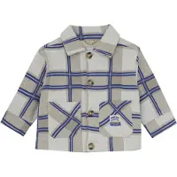 Noppies Hemdjacke in Grau/ Blau - 92