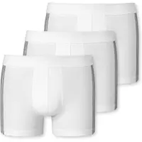 Schiesser Boxershort Herren 173816 95/5 Stretch White (3er Set)-XXXL