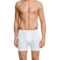 Schiesser Boxershorts "Essentials" Softbund, Doppelripp-Qualität, Baumwolle, mit Eingriff
