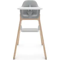 UPPAbaby Ciro Chloe - Hochstuhl - Grau - Holz - Verstellbarer Fussstütze - entfernbarer Esstisch
