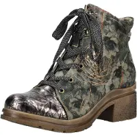 LAURA VITA Stiefelette Stiefelette Leder/Textil