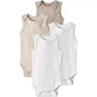 TWO SOON 4er-Pack Body in Moonbeam | Gr.: 80
