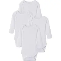 TWO SOON 4er-Pack Body in Bright White | Gr.: 80