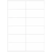 Schäfer Shop Universal-Etiketten, 105,0 x 48,0 mm, Permanentkleber, 1200 Stück