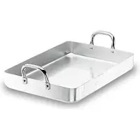 Lacor 20545F Bratpfanne mit Fixier Griffen 45 cm