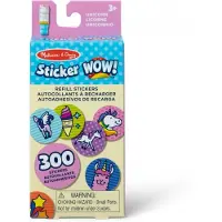 Melissa & Doug MELISSA Aufkleber WOW! Nachfüllsticker - Einhorn