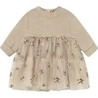 Mayoral Kleid für den Alltag 2824 Beige Regular Fit