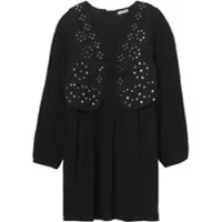 Mayoral Kleid für den Alltag 7910 Schwarz Regular Fit