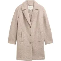 Tom Tailor Plus Size - Bouclé Mantel mit Reverskragen