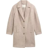 Tom Tailor Plus Size - Bouclé Mantel mit Reverskragen