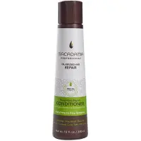 Macadamia Weightless Moisture, Frauen, Professionelle Haarspülung, Sprödes Haar, Anti-Frizz, Entwirren, Feuchtigkeitsspendend, Feuchtigkeitsspendend, Nährend, Reparatur, Glanz,..., 300 ml, Flasche