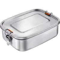 Westmark Lunchbox "Lunchbox "Viva Maxi", 1500 ml", (1 tlg.), mit Silikon-Dichtungsring, einsetzbare Trennwand, rostfreier Edelstahl