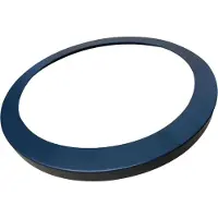 Enovalite Metallring für 24-W-LED-Ein-/Aufbaustrahler, schwarz