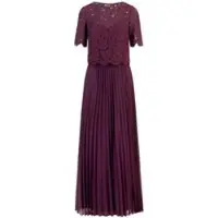 Apart - Abendkleid mit Spitzenjacke - Größe 44 - violett