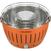 LotusGrill G-34 U Holzkohlegrill orange mit USB Anschluss