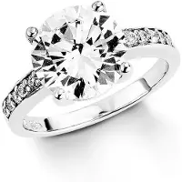 Amor Ring für Damen, Sterling Silber 925, Zirkonia (synth.) amor Silber