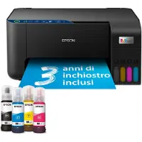 Epson EcoTank ET-2861, Tintenstrahl, Farbdruck, 5760 x 1440 DPI, Farbkopieren, A4, Schwarz