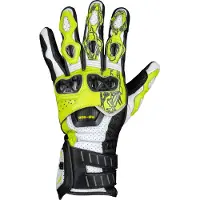 IXS RS-200 3.0 Weiß Schwarz Gelb Handschuhe Größe 3XL
