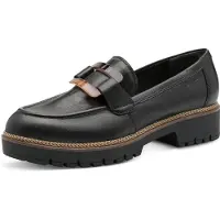 Tamaris Damen Mokassins 24722-43-003 Farbe: Schwarz Größe: 36