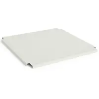 HAY Deckel Colour Crate Lid Metall Large Quadratisch Off-White