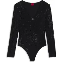 HUGO Body Dammery 50546238 Schwarz Slim Fit