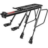 RockBros 33210004001 black bike rack with shelf