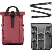WANDRD PRVKE Pro Photo Bundle Rucksack V4 – Rhone Burgundy – 31 l