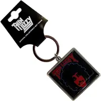 Thin Lizzy Phil & Logo Red Schlüsselanhänger