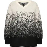 Ulla Popken Pullover in helles champagner | Gr.: 42-44