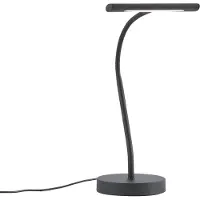 QAZQA Art-Deco-Tischleuchte Schwarz inkl. LED - Tableau