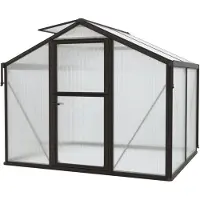Vitavia Gewächshaus Deimos 5800 260 x 224 cm schwarz HKP 10 mm GLO692602271