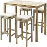 IWerk Hochtisch Set inkl. Outdoor Kissen