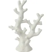 Kaemingk Dekofigur Ornament Porzellan weiß 24 cm