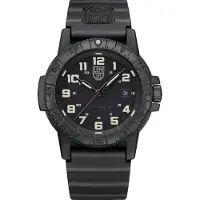 Luminox XS.0330 Herren-Uhr Leatherback Sea Turtle Giant Schwarz/Sandfarben