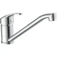 Eisl Spültischarmatur "GRANDE VITA CLASSIC" 360 schwenkbarer Wasserhahn, Mischbatterie, Spültischarmatur in Chrom